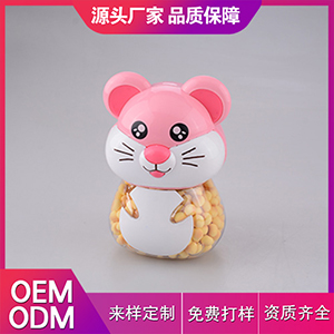 動物頭系列小饅頭 創(chuàng)意玩具零食代加工貼牌OEM/ODM