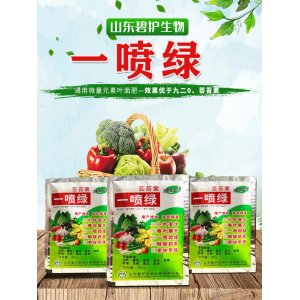 蔬菜花卉促生長小葉黃葉一噴綠葉面肥OEM/ODM代加工