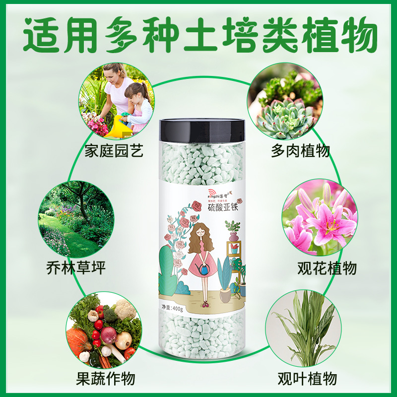 溶智硫酸亞鐵花肥貼牌OEM/ODM