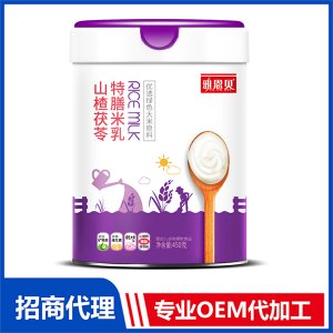 綠色大米山楂茯苓特膳米乳貼牌OEM/ODM