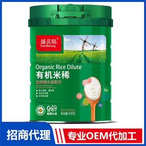 有機(jī)米?。予F猴頭菇配方）450聽(tīng)OEM/ODM代加工
