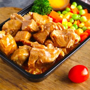 七彩蒸紅燒仔排料理包OEM代加工 七彩蒸紅燒仔排料理包OEM代加工