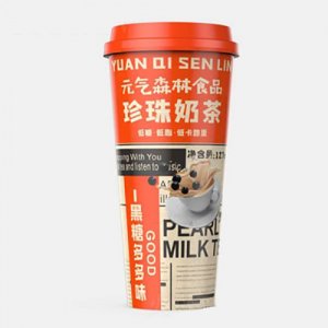 元氣森林食品珍珠奶茶黑糖多多味OEM代加工