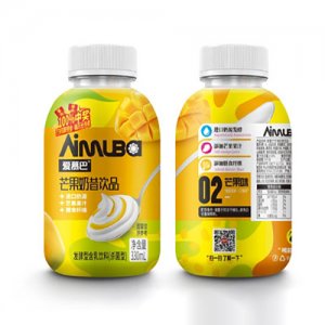 愛慕巴芒果奶昔飲品330ml（瓶）OEM代加工