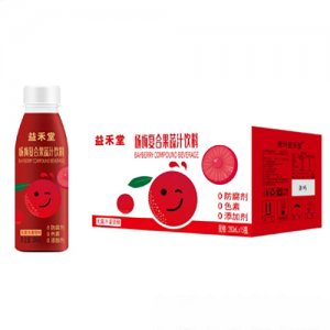 益禾堂楊梅復(fù)合果蔬汁飲料果汁飲料280mlX15瓶OEM代加工