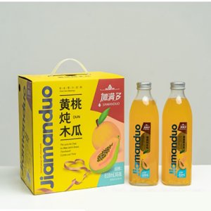 加滿多黃桃燉木瓜818mlOEM代加工