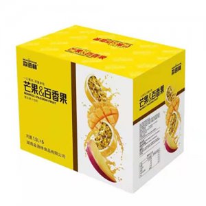 淼語林芒果百香果復(fù)合果汁1.5L×6OEM代加工