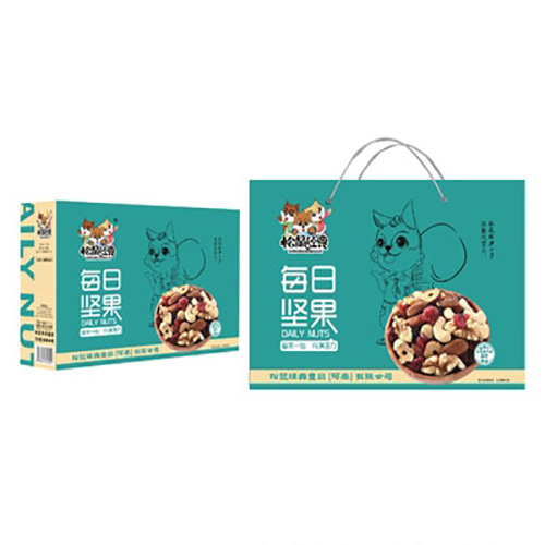 走進(jìn)松鼠經(jīng)典食品（河南）有限公司松鼠經(jīng)典每日?qǐng)?jiān)果禮盒oem代加工全產(chǎn)業(yè)鏈一站式代工工廠