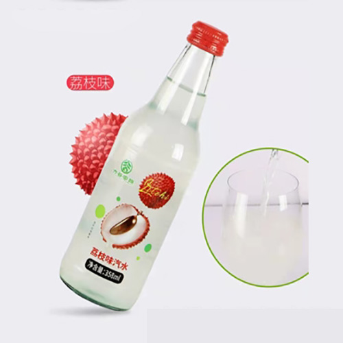 六谷家族荔枝味汽水+代加工廠家,親身見(jiàn)證加工流程