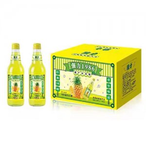 強(qiáng)力1986老廣州果味汽水鳳梨味箱裝OEM代加工 強(qiáng)力1986老廣州果味汽水鳳梨味箱裝OEM代加工
