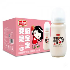 伯蘭頓我是奶寶寶發(fā)酵酸奶飲品草莓味280gX12OEM代加工 伯蘭頓我是奶寶寶發(fā)酵酸奶飲品草莓味280gX12OEM代加工