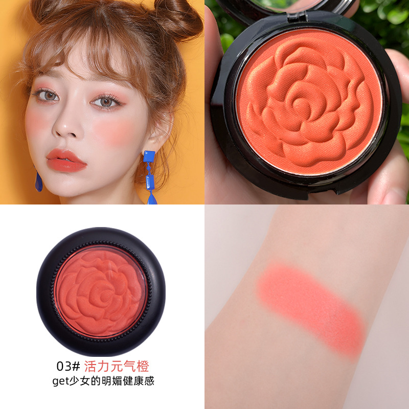 粉嫩柔滑胭脂啞光腮紅一站式貼牌,快速了解生產(chǎn)過程