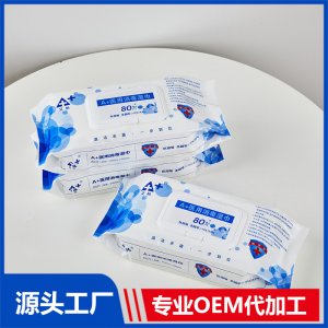 A+醫(yī)用消毒濕巾80片醫(yī)用級(jí)OEM/ODM定制代加工