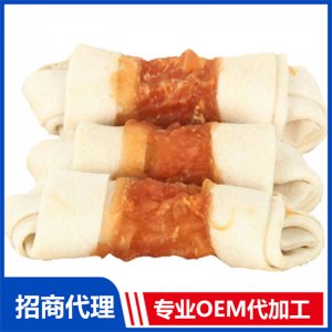 寵物雞肉繞牛皮結骨OEM代加工