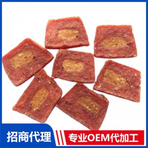 寵物鴨肉三文魚切片貼牌OEM/ODM