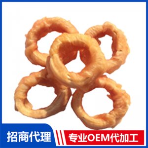 寵物雞肉繞魷魚(yú)圈OEM代加工