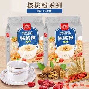 益利咸味核桃粉紅棗枸杞燕麥早餐營養(yǎng)生產(chǎn)基地 即沖即食沖飲代餐粉代加工