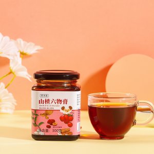 山楂六物膏一站式貼牌代加工 兒童寶寶膏雞內(nèi)金山楂膏方300g生產(chǎn)基地