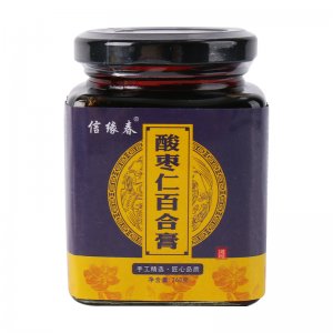 罐裝300g百合酸棗仁晚安膏生產(chǎn)基地睡眠茯苓膏免費打樣