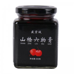 罐裝300g山楂六物膏專業(yè)定制兒童款健脾胃幼兒積食雞內金手工調理免費打樣