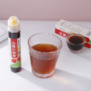 長頸瓶兒童寶寶便攜裝 山楂六物膏130克一站式貼牌代加工