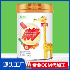 果蔬脆營養(yǎng)米粉OEM/ODM貼牌源頭廠家