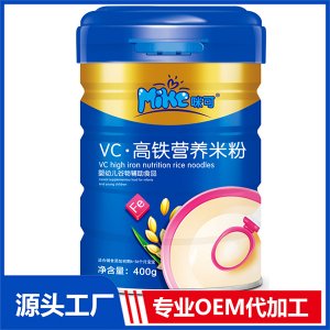 高鐵高鈣特膳營養(yǎng)米粉OEM/ODM貼牌代工源頭廠家