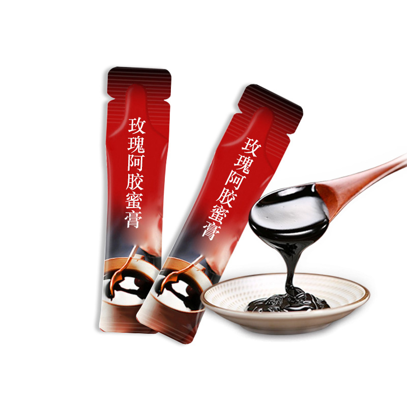 袋裝阿膠玫瑰百合膏代加工廠家,加工袋裝阿膠玫瑰百合膏-至誠服務(wù)!