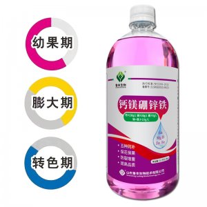 魯豐鈣鎂硼鋅鐵肥果樹(shù)瓜果蔬菜藥材使用糖醇中微量元素螯合葉面肥貼牌OEM/ODM