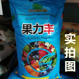 海藻顆粒水溶肥 含黃腐酸鉀水溶肥料 果樹專用化肥可撒施OEM/ODM代加工