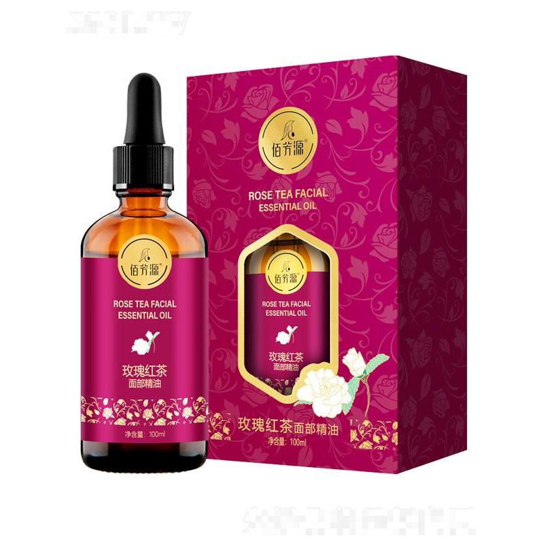 佰芳源玫瑰紅茶面部按摩精油