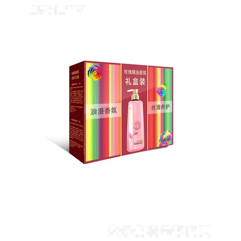 柏泉玫瑰精油香氛洗發(fā)乳（禮盒裝） 洗后發(fā)絲柔滑水潤(rùn)