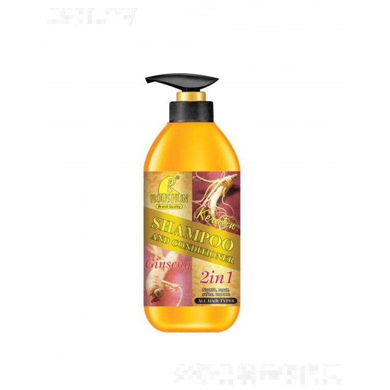ROUSHUN人參洗發(fā)水合一洗發(fā)水  1380毫升 改善發(fā)質(zhì)