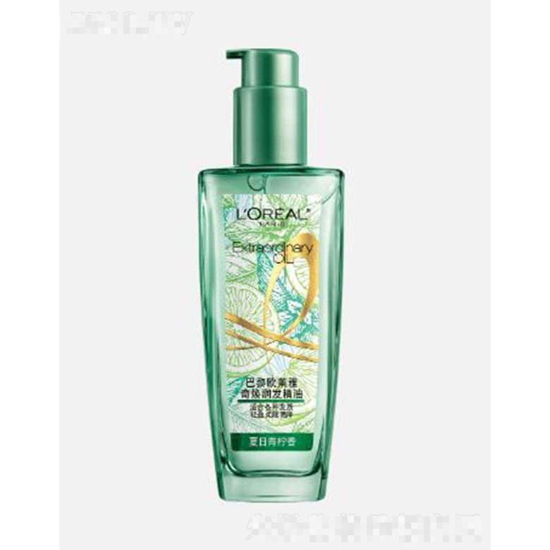 巴黎歐萊雅奇煥潤發(fā)精油 夏日青檸香 清爽不油膩