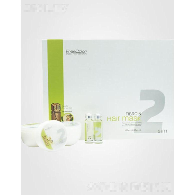 梵彩絲質(zhì)順滑精裝倒膜套裝 強(qiáng)韌發(fā)絲均衡PH值頭發(fā)光滑柔順