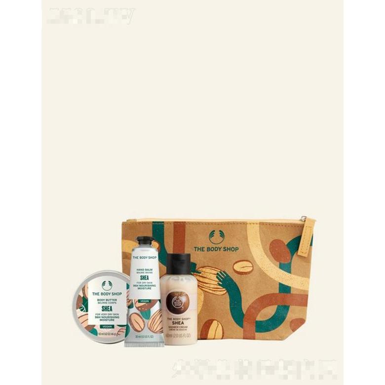 美體小鋪迷你沐浴潤膚套裝 - 乳木果