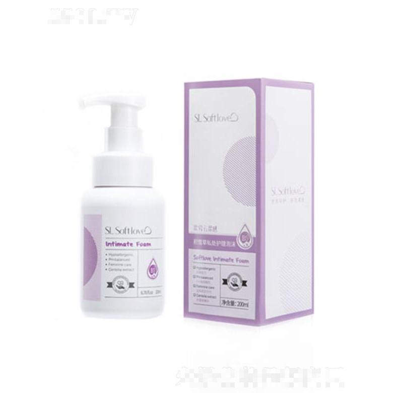Softlove柔愛云柔感積雪草私處護(hù)理泡沫 200ml