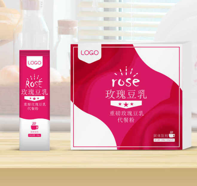 玫瑰豆乳代餐粉oem貼牌代工