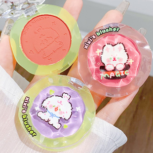 xixi玩偶崽崽氛圍腮紅提亮修容氣色粉質(zhì)細(xì)膩自然修飾oem代加工