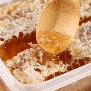 500克現(xiàn)切盒裝蜂巢蜜OEM代加工