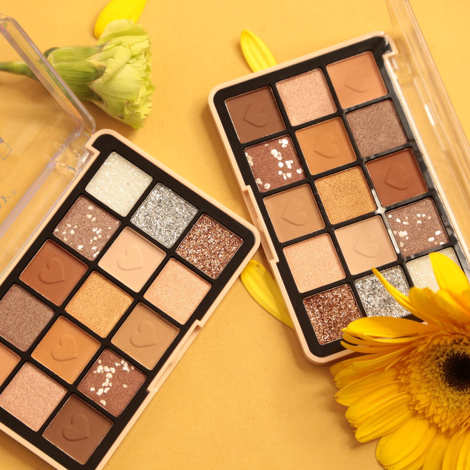 anylady15色diy眼影啞光撒花微閃眼影拼盤(pán)批發(fā)工廠(chǎng)生產(chǎn)OEM代加工