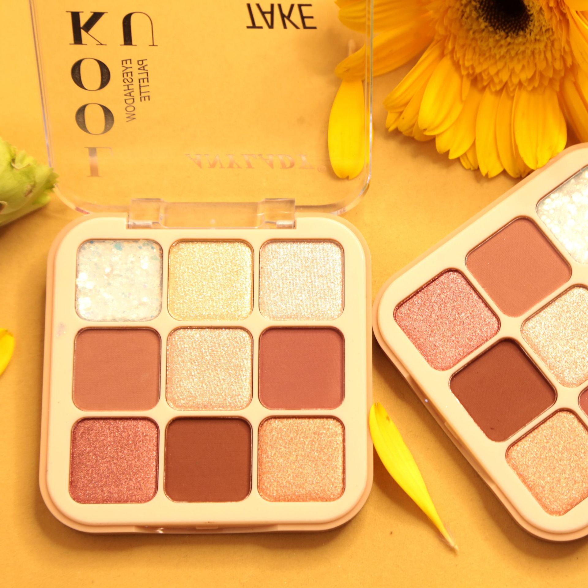 anylady高質(zhì)量diy九色爆款眼影盤(pán)啞光珠光批發(fā)平價(jià)眼影OEM代加工