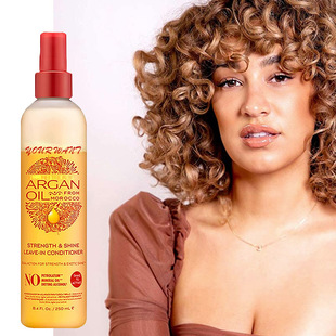 外貿(mào)全英文Leave-in Conditioner 一抹順滑潤(rùn)發(fā)乳免洗護(hù)發(fā)素批發(fā)OEM代加工