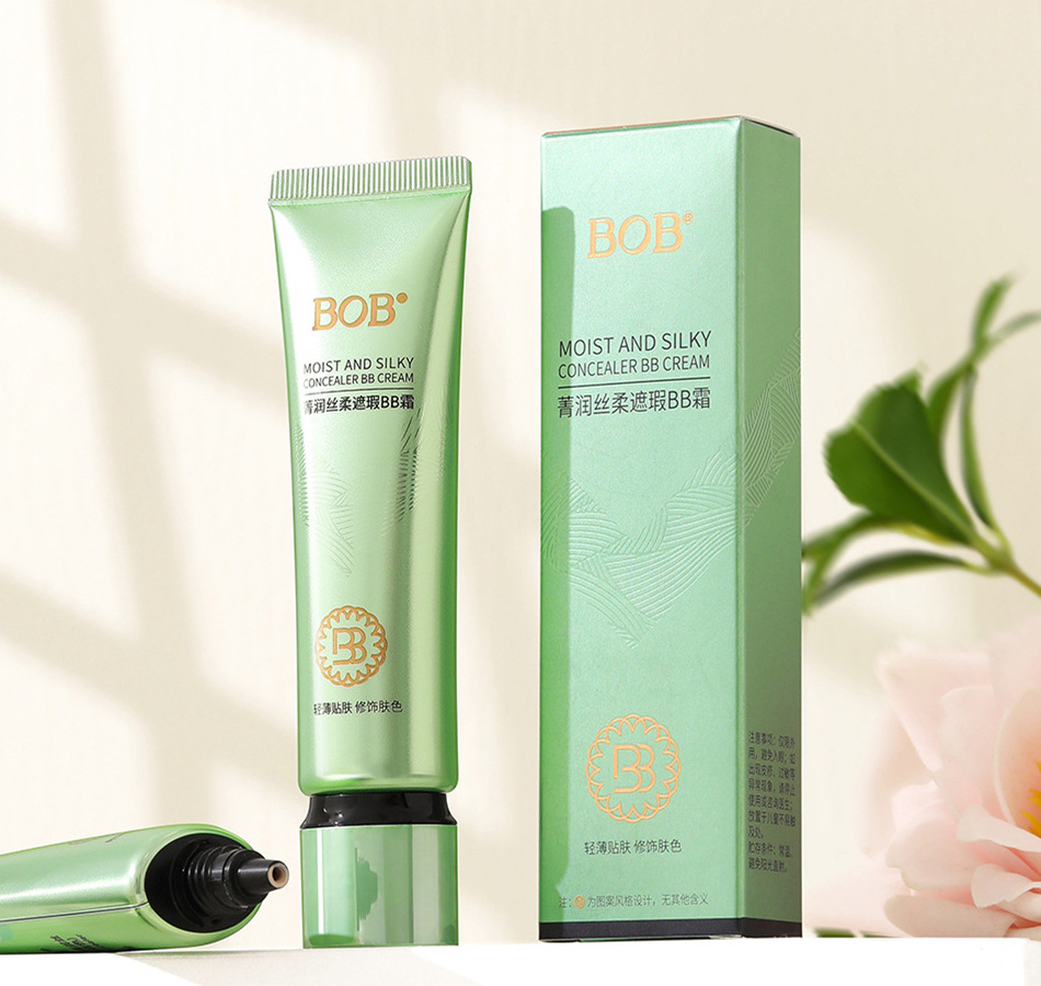 菁潤絲柔遮瑕BB霜服帖遮瑕持久遮瑕膏提亮膚色隔離bb霜女學(xué)生平價oem代加工