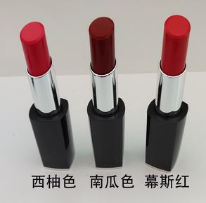 三色口紅持久防水易上色不沾杯小黑管OEM代加工