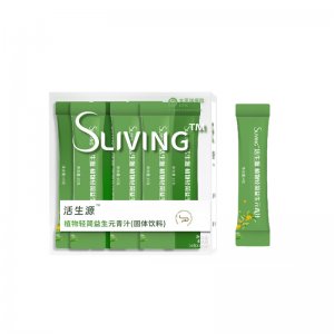 植物輕簡(jiǎn)益生元青汁固體飲料oem代加工
