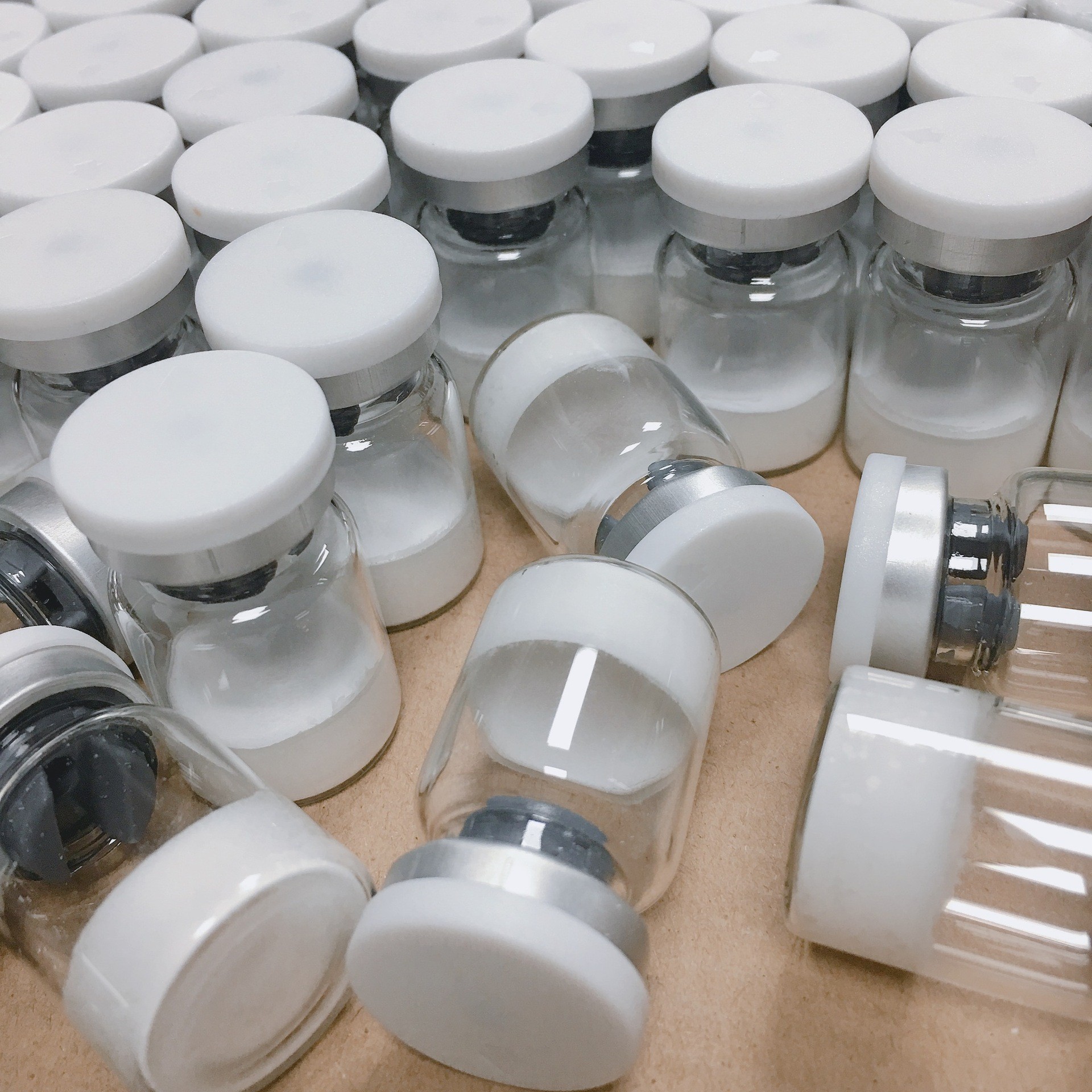 5ml寡肽修護凍干粉 修復(fù)敏感肌膚紅血絲激素臉 20萬單位藍銅肽OEM代加工