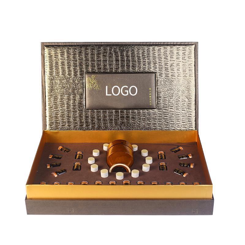 艾灸橄欖油草本能量膜按摩藥油套盒OEM代加工