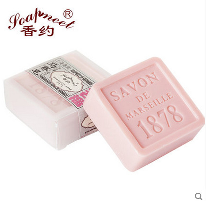 紅石榴馬賽皂滋潤肌膚潔膚潔面手工皂80克保濕溫潤潔面皂OEM代加工