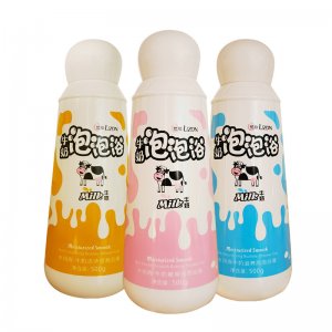 牛奶泡泡滋養(yǎng)沐浴液oem代加工